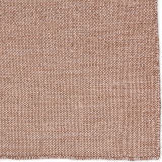 Jaipur Living Carmel Sunridge CML02 Tan Area Rug corner close up Image