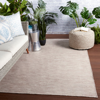 Jaipur Living Esteem Sunridge CML03 Light Taupe Area Rug Lifestyle Image Feature