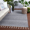 Jaipur Living Coronado Encanto CND01 Gray/White Area Rug Lifestyle Image Feature