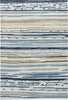 Jaipur Living Colours Sketchy Lines CO08 Silver/Blue Area Rug by Lauren Wan