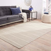 Jaipur Living Coastal Shores Cape Cod COH17 Gray/White Area Rug Lifestyle Image Feature