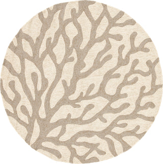 Jaipur Living Coastal Lagoon Coral COL09 White/Gray Area Rug