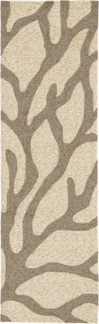 Jaipur Living Coastal Lagoon Coral COL09 White/Gray Area Rug