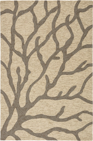 Jaipur Living Coastal Lagoon Coral COL09 White/Gray Area Rug