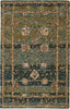Jaipur Living Cardamom Ahava COM03 Green/Blue Area Rug - Top Down