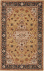 Jaipur Living Cardamom Bronya COM04 Tan/Gray Area Rug - Top Down