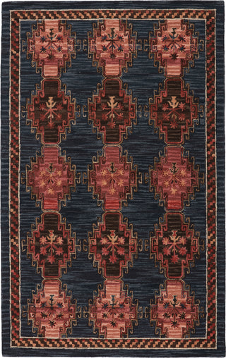 Jaipur Living Cardamom Kyoto COM11 Dark Blue/Pink Area Rug - Room Scene