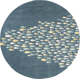Jaipur Living Coastal Resort Schooled COR01 Blue/Gray Area Rug