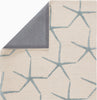 Jaipur Living Coastal Resort Starfishing COR24 White/Blue Area Rug Folded Backing Image