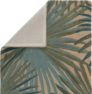 Jaipur Living Coastal Seaside Palmetto COS33 Blue/Green Area Rug