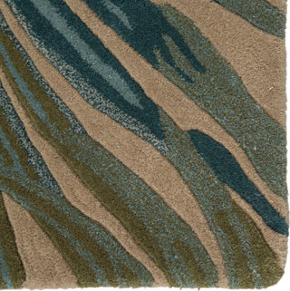 Jaipur Living Coastal Seaside Palmetto COS33 Blue/Green Area Rug