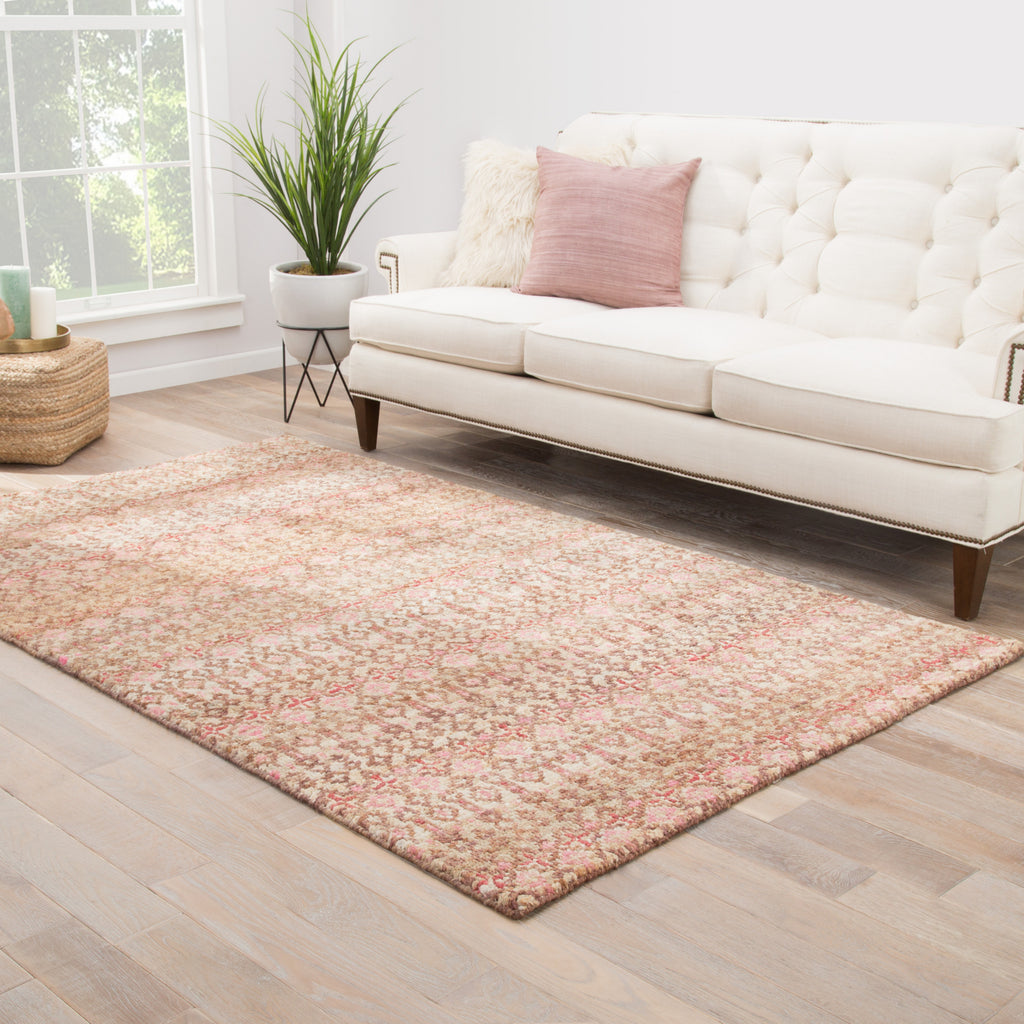 Jaipur Living Croix Cane CRX03 Brown Area Rug Lifestyle Image Feature