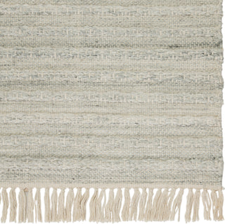 Jaipur Living Castillo Torre CSL01 Light Gray/Cream Area Rug Corner Close Up Image