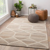 Jaipur Living City Cleveland CT107 Gray/Cream Area Rug Lifestyle Image Feature