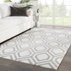Jaipur Living City Hassan CT108 White/Gray Area Rug Lifestyle Image Feature