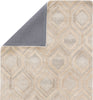 Jaipur Living City Hassan CT117 Beige/Cream Area Rug Backing Image
