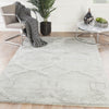Jaipur Living City Regency CT119 Silver Area Rug Lifestyle Image Feature