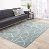 Jaipur Living City Seattle CT35 Blue Area Rug Lifestyle Image Feature