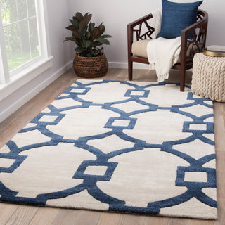 Jaipur Living City Regency CT57 Cream Area Rug Lifestyle Image Feature