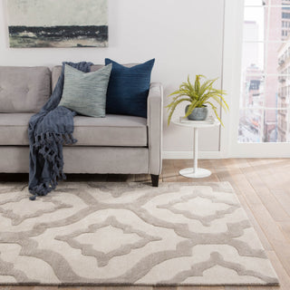 Jaipur Living City Star CT78 White Area Rug Lifestyle Image Feature