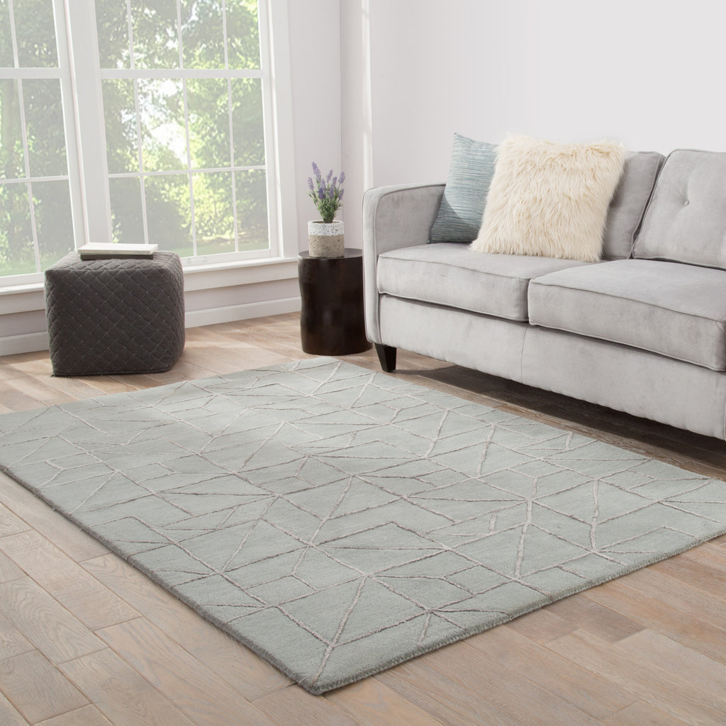 Jaipur Living City Lafayette CT97 Gray Area Rug Lifestyle Image Feature