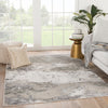 Jaipur Living Catalyst Cisco CTY04 Gray Area Rug Lifestyle Image Feature