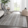 Jaipur Living Catalyst Axis CTY08 Gray/Natural Area Rug Lifestyle Image Feature