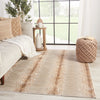 Jaipur Living Catalyst Axis CTY13 Tan/Gray Area Rug Lifestyle Image Feature