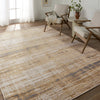 Jaipur Living Catalyst Conclave CTY15 Gold/Cream Area Rug Lifestyle Image Feature
