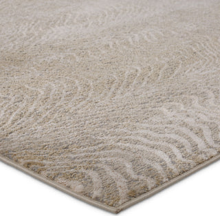 Jaipur Living Catalyst Dune CTY16 Brown/Taupe Area Rug Corner Image