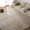 Jaipur Living Catalyst Dune CTY16 Brown/Taupe Area Rug Lifestyle Image Feature