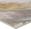 Jaipur Living Catalyst Zione CTY19 Gold/Gray Area Rug Corner Image