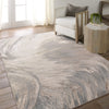 Jaipur Living Catalyst Zione CTY21 Gray/Brown Area Rug Lifestyle Image Feature