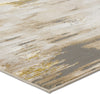 Jaipur Living Catalyst Ulysses CTY24 Gold/Gray Area Rug Corner Image