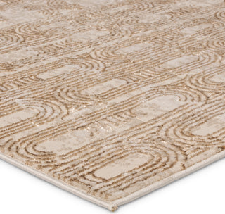 Jaipur Living Catalyst Gimeas CTY28 Gold/Beige Area Rug Corner Image