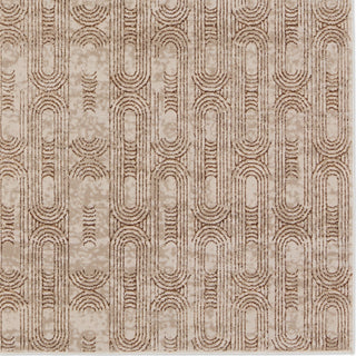 Jaipur Living Catalyst Gimeas CTY28 Gold/Beige Area Rug Detail Image