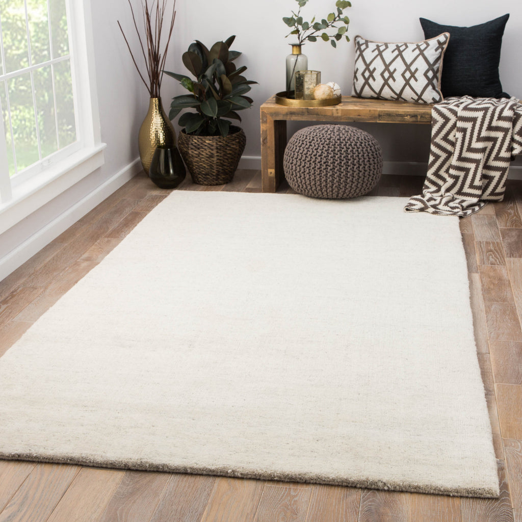 Jaipur Living Cybil Beecher CYB01 Ivory/Gray Area Rug Lifestyle Image Feature