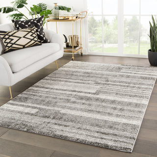 Jaipur Living Dalton Jerrica DAT05 Gray Area Rug Lifestyle Image Feature