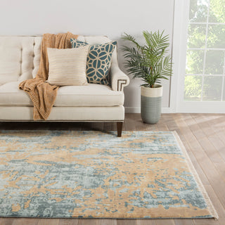 Jaipur Living Denisli Anouka DEN01 Blue Area Rug Lifestyle Image Feature