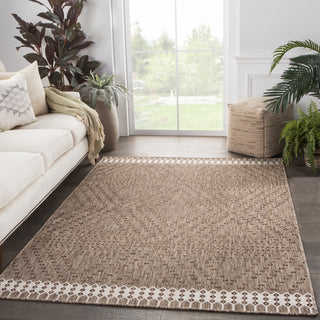 Jaipur Living Decora by Tirana DNC18 Gray/Brown Area Rug Nikki Chu Lifestyle Image Feature