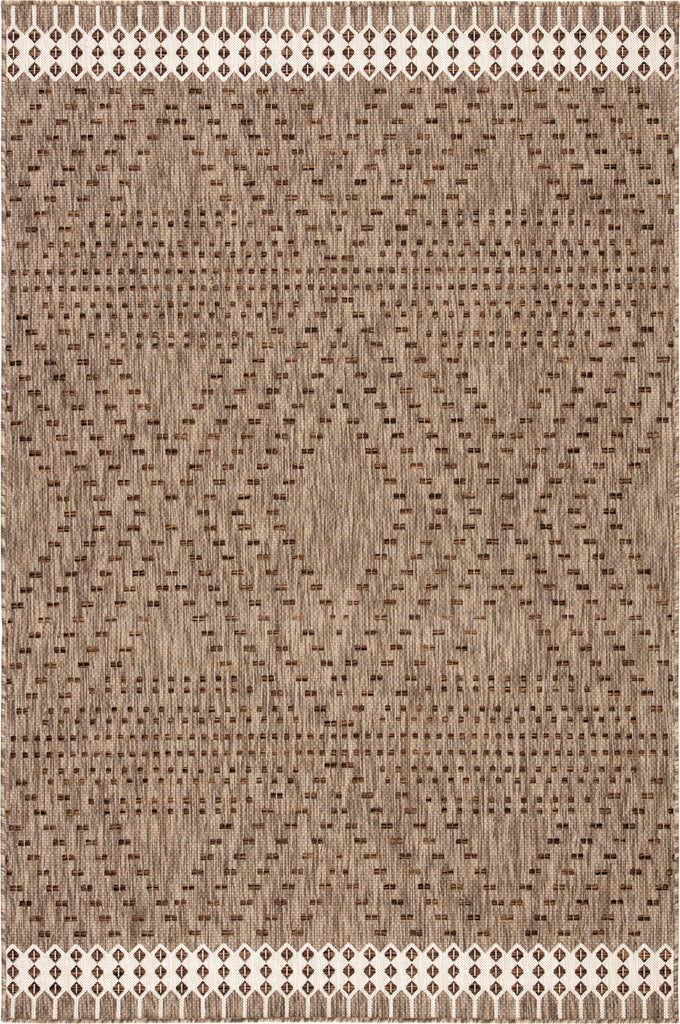 Jaipur Living Decora by Tirana DNC18 Gray/Brown Area Rug Nikki Chu Main Image