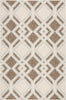 Jaipur Living Decora Samba DNC19 Brown/Light Blue Area Rug by Nikki Chu