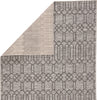 Jaipur Living Decora Calcutta DNC21 Gray Area Rug by Nikki Chu - Folded Corner