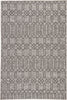 Jaipur Living Decora Calcutta DNC21 Gray Area Rug by Nikki Chu - Top Down