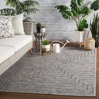 Jaipur Living Decora Xantho DNC22 Gray Area Rug by Nikki Chu Lifestyle Image Feature