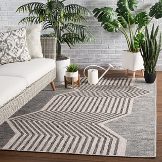 Jaipur Living Decora Minya DNC23 Gray Area Rug by Nikki Chu Lifestyle Image Feature