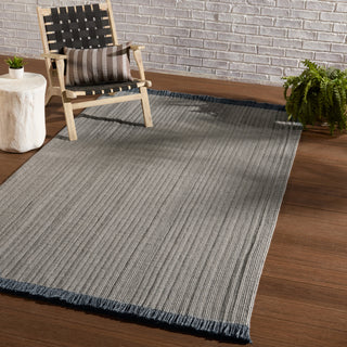 Jaipur Living Drezden Engild DRE02 Light Gray/Dark Gray Area Rug Lifestyle Image Feature