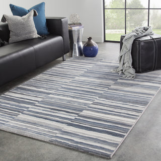 Jaipur Living Dash Kenith DSH15 Blue/Gray Area Rug Lifestyle Image Feature