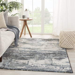 Jaipur Living Dash Buxton DSH21 Blue/Light Gray Area Rug Lifestyle Image Feature