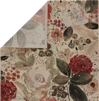 Jaipur Living Dash Beatrix DSH25 Blush/Cream Area Rug Folded Backing Image